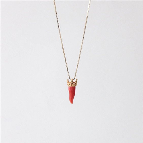 Halskette Lucedeimieiocchi Dame in Silber LDMO 806 ROSSO - LDMO 806 ROSSO